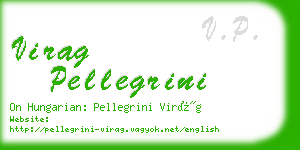 virag pellegrini business card